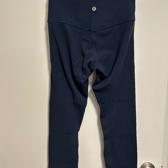 Lululemon Align Crop *21" True Navy - Picture 3 of 5